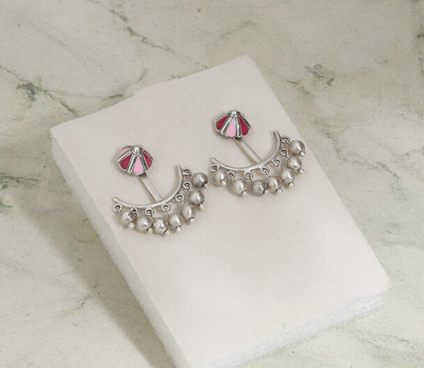 Pink Lady 2 in 1 earring