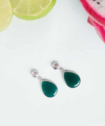 Green Kaya earring