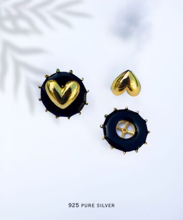 Gilded Love Stud