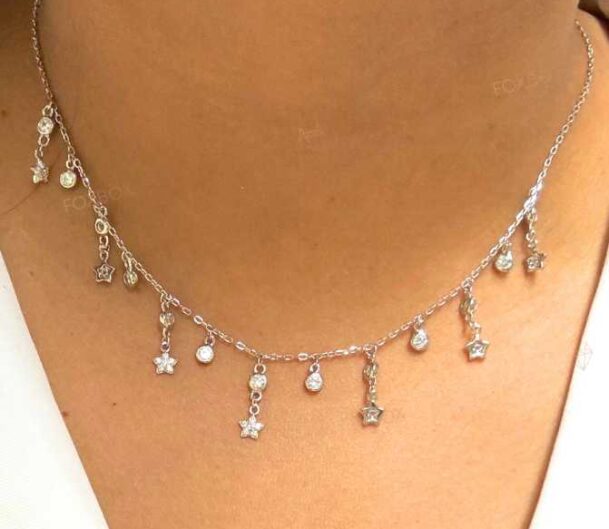 Star charm necklace 1