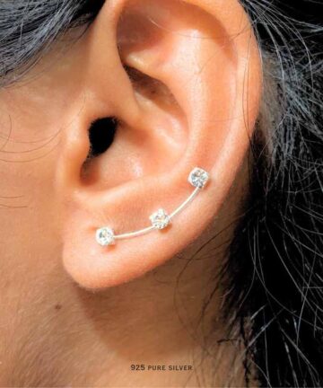 Meteor earcuff