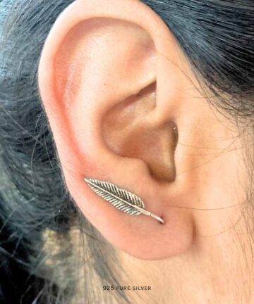 Leaf earcuff